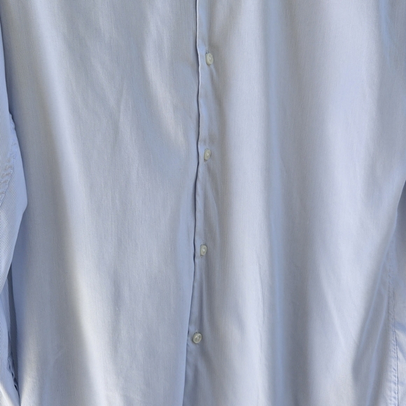Boss Hugo Boss Slim Fit Performance Light Blue Dress Shirt - Picture 9 of 13